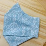 damasco azul